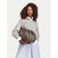 Torebka Weekend Max Mara. Brązowe torebki klasyczne Weekend Max Mara, bez wzorów, klasyczne, bez dodatków. Za 2,334.00 zł.