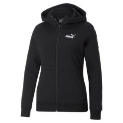 Puma Bluza Power Tape 67001101. Czarne bluzy Puma, na zimę, s, bez wzorów, bez ramiączek, bez kaptura. Za 151.99 zł.
