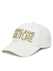 Versace Jeans Couture Czapka z daszkiem 78VAZK32 Biały. Białe czapki z daszkiem Versace Jeans Couture, bez wzorów, z bawełny. Za 219.99 zł.