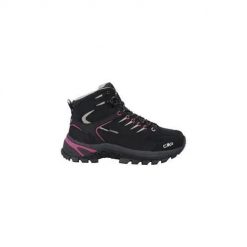 Buty trekkingowe damskie CMP Rigel 2.0 Mid. Czarne buty trekkingowe CMP, z gumy, przed kolano, bez zapięcia. Za 623.00 zł.