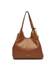 Gino Rossi Torebka CEO-ERIQA-LDA01 Brązowy. Brązowe shopper bag Gino Rossi, bez wzorów, z materiału, bez dodatków. Za 259.99 zł.