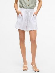 Vero Moda Szorty w kolorze białym rozmiar: XS. Białe szorty Vero Moda, bez wzorów. Za 35.10 zł.