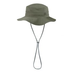 Kapelusz BUFF EXPLORE BOONEY HAT SOLID. Zielone kapelusze Buff, bez wzorów, sportowe. W wyprzedaży za 153.93 zł.