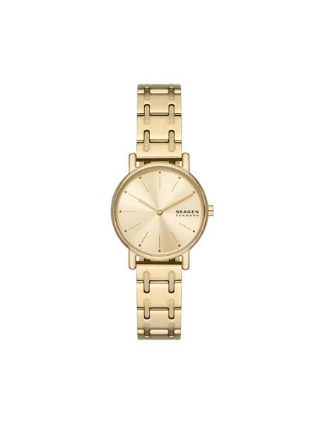 Skagen Zegarek Signatur SKW3124 Złoty. Żółte, analogowe zegarki Skagen, złote. Za 679.99 zł.