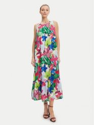 Tatuum Sukienka letnia Estella 1 T2511.202 Kolorowy Relaxed Fit. Sukienki Tatuum, bez wzorów, z wiskozy, bez kołnierzyka, bez ramiączek. Za 279.99 zł.