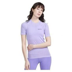 Koszulka damska Craft ADV Cool Intensity. Fioletowe bielizna termoaktywna damska 4M, bez wzorów, z tkaniny, bez ramiączek, outdoorowe. Za 285.50 zł.