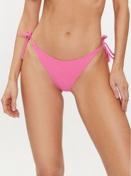 Calvin Klein Swimwear Dół od bikini KW0KW02398 Różowy. Czerwone bikini Calvin Klein Swimwear, bez wzorów, z syntetyku. Za 129.99 zł.