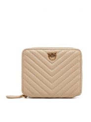 PINKO Duży Portfel Damski Taylor Zip Around PE 23 PCPL 100249 A0GK Beżowy. Brązowe portfele Pinko, bez wzorów, ze skóry. Za 639.99 zł.