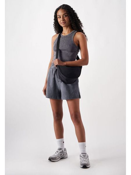 Champion Szorty dresowe w kolorze antracytowym rozmiar: L. Czarne szorty Champion, bez wzorów, z dresówki. Za 74.63 zł.