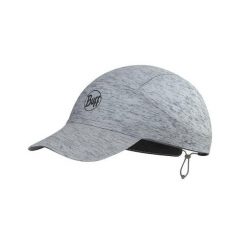 Czapka z daszkiem BUFF PACK SPEED CAP HTR. Szare czapki z daszkiem Buff, na lato, bez wzorów, z elastanu, sportowe. Za 124.90 zł.