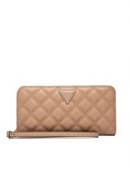 Guess Portfel SWQG96 73146 Beżowy. Brązowe portfele Guess, z aplikacjami, ze skóry. Za 229.99 zł.