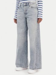 Tommy Hilfiger Jeansy 70's WW0WW48519 Niebieski Wide Leg. Niebieskie jeansy Tommy Hilfiger, s, bez wzorów, z bawełny. Za 579.99 zł.