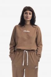 BLUZA DAMSKA ELLESSE BEZ KAPTURA S KOLOR BRĄZOWY. Brązowe bluzy z kapturem Ellesse, l, bez wzorów, z bawełny, bez kaptura, do biegania. Za 154.28 zł.