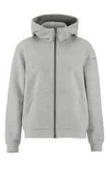 Craft Community 2.0 FZ Hoodie W – Damska bluza z kapturem na zamek,. Szare bluzy Craft, m, bez wzorów, z bawełny, z kapturem. Za 308.45 zł.
