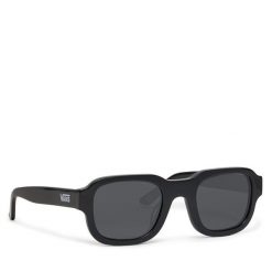 Okulary przeciwsłoneczne Vans. Czarne okulary przeciwsłoneczne Vans, bez wzorów. Za 219.99 zł.
