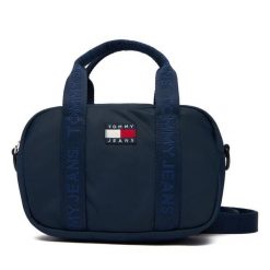 Torebka Tommy Jeans. Niebieskie torebki klasyczne Tommy Jeans, bez wzorów, z jeansu, klasyczne, bez dodatków. Za 299.99 zł.