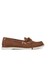 Beverly Hills Polo Club Lordsy WI16-SKIPER-01 Brązowy. Brązowe półbuty wsuwane Beverly Hills Polo Club, bez wzorów, z nubiku, bez obcasa, na płaskiej podeszwie. Za 299.99 zł.