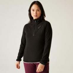 Polar damski z suwakiem 1/4 Switch Up Dare 2b. Czarne bluzy z polaru Dare 2b, bez wzorów, z polaru, trekkingowe. W wyprzedaży za 189.99 zł.