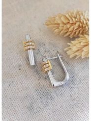 Miu Silver Srebrne kolczyki z cyrkoniami rozmiar: onesize. Szare kolczyki Miu Silver, z cyrkonią, srebrne. Za 82.99 zł.