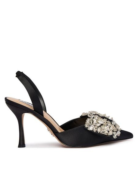 Steve Madden Szpilki Lovie 11004873 Czarny. Czarne szpilki Steve Madden, bez wzorów, z materiału, bez obcasa, na szpilce, bez zapięcia. Za 400.99 zł.