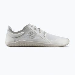 Buty barefoot damskie Vivobarefoot Primus Lite IV. Białe buty do biegania VIVOBAREFOOT, bez wzorów, z materiału, bez zapięcia, do biegania. Za 499.00 zł.