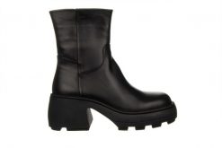 Botki Bayla-161 188 1401 01 Black 161635, Czarny, Skóra naturalna - 39. Czarne botki Bayla, bez wzorów, z gumy, eleganckie, z okrągłym noskiem, za kostkę, bez obcasa, na platformie, bez zapięcia. W wyprzedaży za 299.00 zł.