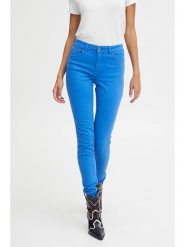 B.young Dżinsy - Slim fit - w kolorze niebieskim rozmiar: W28/L30. Niebieskie jeansy b.young, l, z aplikacjami, ze skóry, klasyczne. Za 88.23 zł.