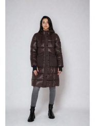 Steve Madden Płaszcz zimowy w kolorze brązowym rozmiar: XXL. Brązowe płaszcze Steve Madden, na zimę, xxl, bez wzorów, z puchu, bez kaptura. Za 195.99 zł.