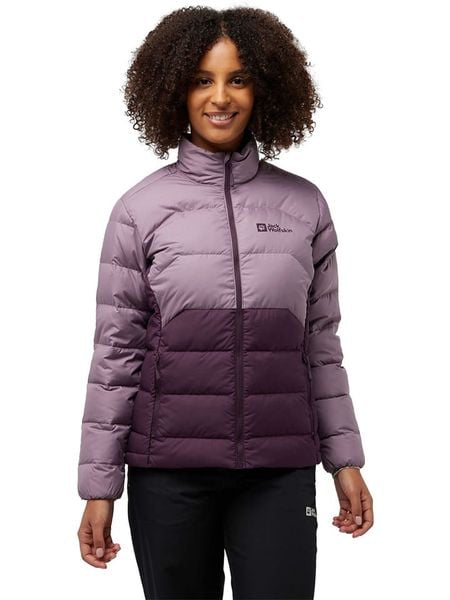 Jack Wolfskin Kurtka puchowa "Ather" w kolorze fioletowym rozmiar: S. Różowe kurtki Jack Wolfskin, s, bez wzorów, z puchu, bez kaptura. Za 448.99 zł.