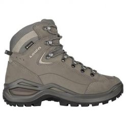 Buty trekkingowe damskie Lowa Renegade Evo Mid Gtx. Czerwone buty trekkingowe Lowa, bez wzorów, z materiału, za kostkę, bez zapięcia, trekkingowe. Za 1,067.00 zł.