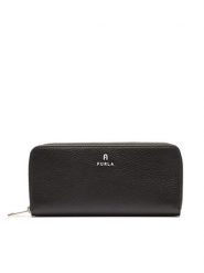 Furla Portfel Camelia WP00313-HSF000-O6000-1007 Czarny. Czarne portfele Furla, bez wzorów, ze skóry. Za 789.99 zł.