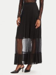 TWINSET Spódnica maxi 252TP2642 Czarny Regular Fit. Czarne spódnice Twinset, bez wzorów, z syntetyku, maxi. Za 799.99 zł.