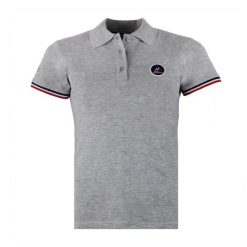 Damska koszulka polo Peak Mountain Abeca. Szare t-shirty sportowe Peak Mountain, bez wzorów, bez ramiączek. W wyprzedaży za 144.00 zł.