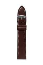 Pasek skórzany Zeppelin brązowy 22 mm. Brązowe zegarki sportowe Zeppelin. Za 220.99 zł.