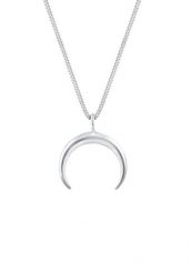 Elli Damski sierp półksiężyc ze srebra próby 925 Sterling Silver Naszyjniki 1 ct. Szare naszyjniki Elli, z materiału, srebrne. Za 333.99 zł.