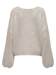 JDY Sweter "Dydinea" w kolorze beżowym rozmiar: XS. Brązowe swetry JDY, xs, bez wzorów, bez ramiączek. Za 129.95 zł.