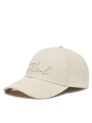 KARL LAGERFELD Czapka z daszkiem A1W33069 Écru. Czapki z daszkiem KARL LAGERFELD, bez wzorów, z bawełny. Za 229.99 zł.