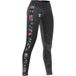 Legginsy fitness długie damskie Smmash Cheetah z wysokim stanem. Czarne legginsy SMMASH, bez wzorów, sportowe, długie. Za 169.90 zł.