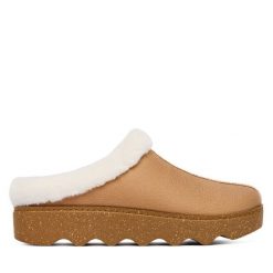 Kapcie Toni Pons. Brązowe kapcie Toni Pons, bez wzorów. Za 299.99 zł.