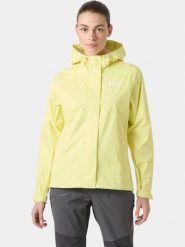 Płaszcz Przeciwdeszczowy Damski Helly Hansen W Loke. Żółte płaszcze Helly Hansen, l, bez wzorów, z materiału, bez kaptura. Za 559.00 zł.