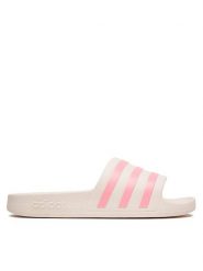 Adidas Klapki Adilette Aqua Slides HP9394 Różowy. Czerwone klapki adidas, bez wzorów, z syntetyku, sportowe, bez obcasa, bez zapięcia. Za 119.99 zł.