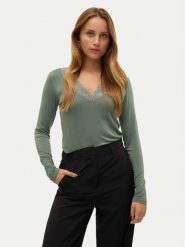 Vero Moda Bluzka Rosa 10298832 Zielony Regular Fit. Zielone bluzki Vero Moda, xl, bez wzorów, z wiskozy, bez kołnierzyka, bez ramiączek. Za 89.99 zł.