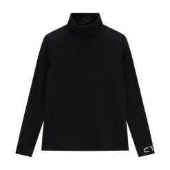 Damski sweter z golfem CMP. Czerwone swetry CMP, m, bez wzorów, z materiału, eleganckie, bez ramiączek. Za 253.00 zł.