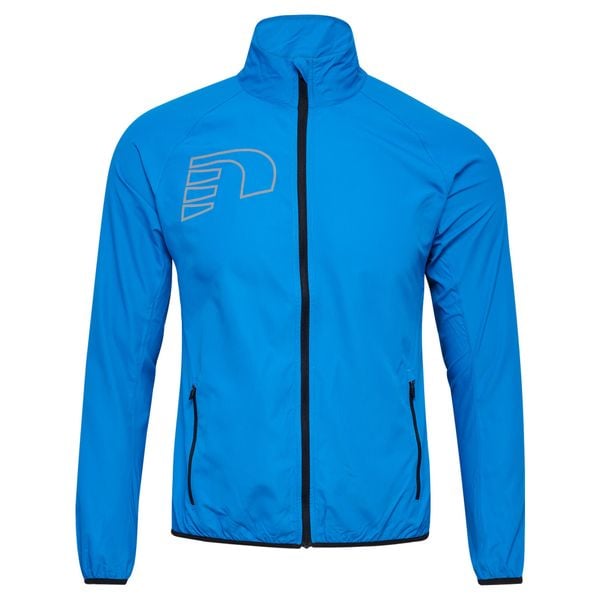 Kurtka damska Newline core. Niebieskie kurtki do biegania Newline, bez wzorów, z puchu, bez kaptura, do biegania. Za 286.50 zł.