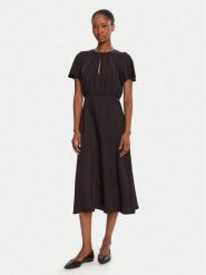 Armani Exchange Sukienka codzienna XW001025 AF16122 UC001 Czarny Regular Fit. Czarne sukienki Armani Exchange, na co dzień, bez wzorów, z syntetyku, bez kołnierzyka, bez ramiączek, proste. Za 939.99 zł.