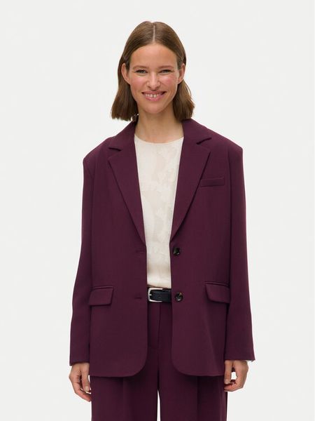 Vero Moda Marynarka Michell 10336375 Fioletowy Oversize. Fioletowe marynarki i żakiety Vero Moda, bez wzorów, z syntetyku, bez ramiączek. Za 319.99 zł.