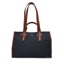 Torebka Weekend Max Mara. Niebieskie torebki klasyczne Weekend Max Mara, bez wzorów, klasyczne, bez dodatków. Za 1,549.00 zł.