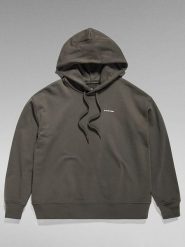 G-Star Bluza w kolorze antracytowym rozmiar: L. Czarne bluzy z kapturem G-Star, l, bez wzorów, z materiału, z kapturem. Za 153.71 zł.