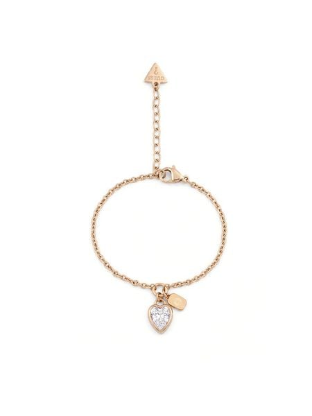 Guess Bransoletka JUBB06 360JW Złoty. Żółte bransoletki Guess, ze stali. Za 249.99 zł.