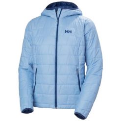 Damska kurtka z kapturem Helly Hansen Lifaloft. Niebieskie kurtki Helly Hansen, l, bez wzorów, z materiału, z kapturem. Za 928.00 zł.